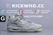 Godkiller KAWS x Air Jordan 4 Retro Cool Grey