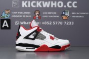 Air Jordan 4 Retro OG 'Fire Red' 2020 Godkiller DC7770 160