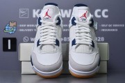 Godkiller Nike SB x Air Jordan 4 Retro SP Navy_下载 (1)