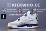Godkiller Nike SB x Air Jordan 4 Retro SP Navy_下载 (2)